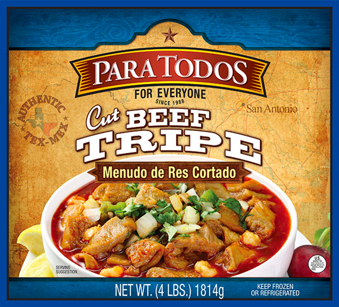 Para Todos - Cut Beef Tripe