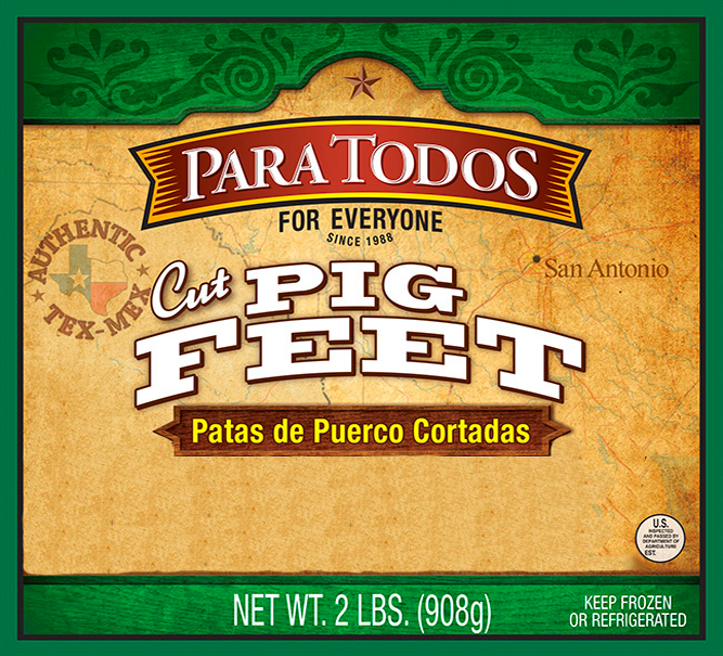 Para Todos - Cut Pig Feet