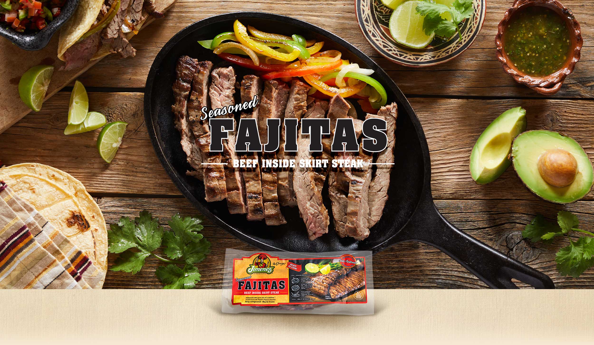 Retail Products - Seasoned Beef Fajitas